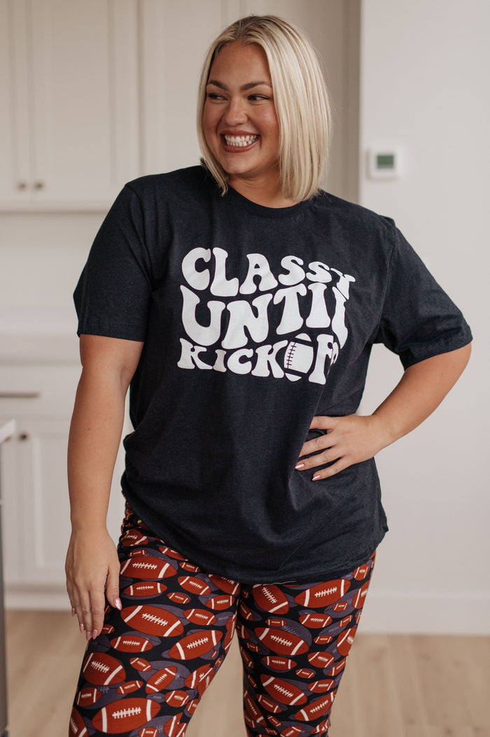 Hazel Blues® |  Classy Until Kickoff Tee