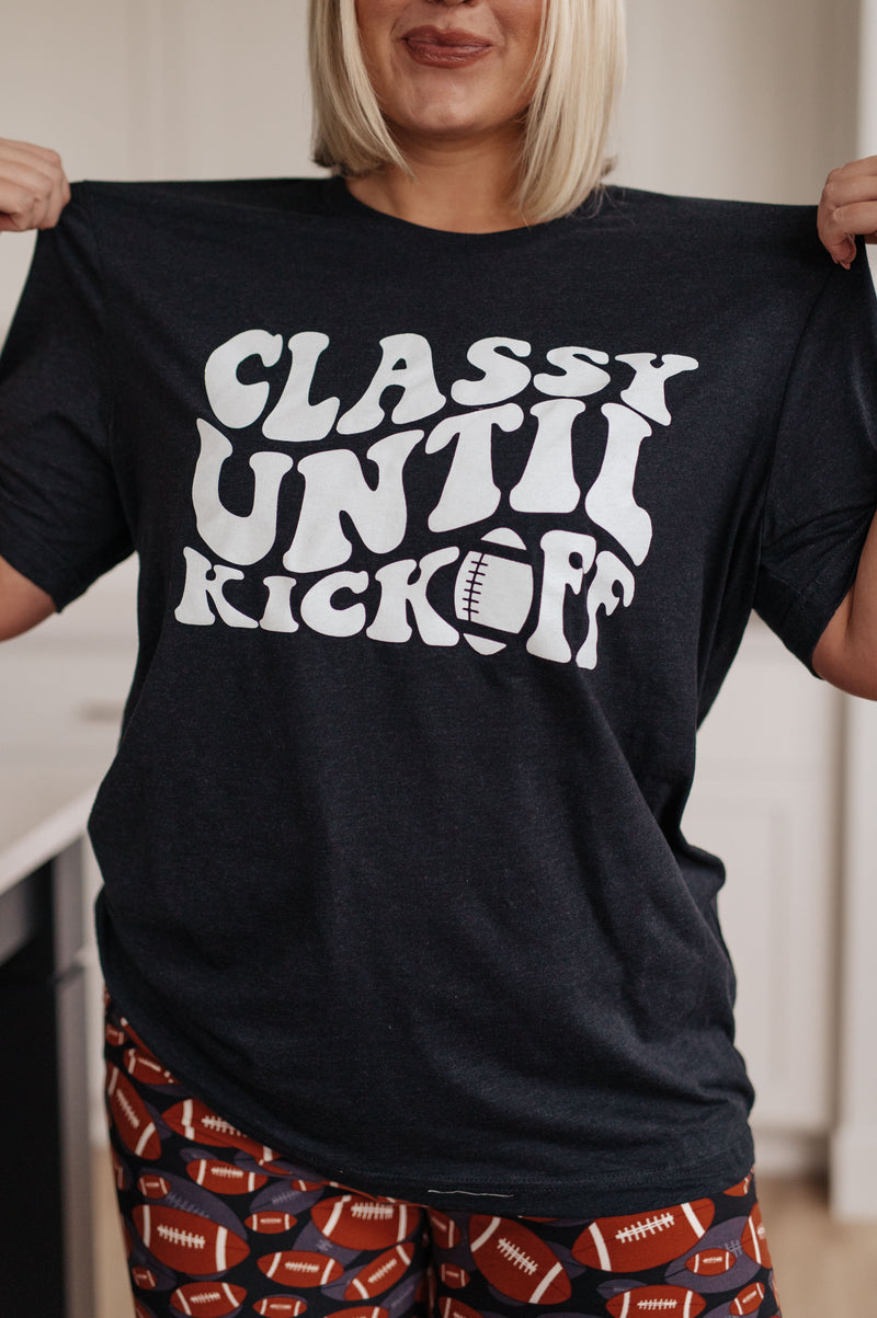 Hazel Blues® |  Classy Until Kickoff Tee