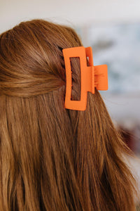 Hazel Blues® | Claw Clip Set of 4 in Orange - Hazel Blues®