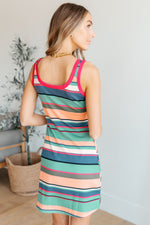 Hazel Blues® |  Summer Lovin' Striped Tank Dress