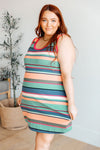 Hazel Blues® |  Summer Lovin' Striped Tank Dress