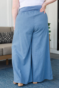 Hazel Blues® |  Contemplating Cool Wide Leg Pants