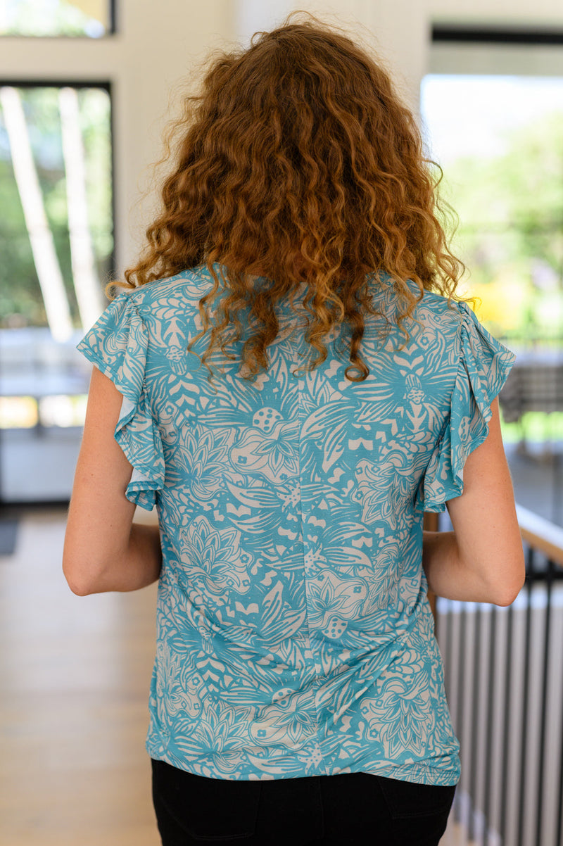 Hazel Blues® |  Don't Overthink It Floral Top