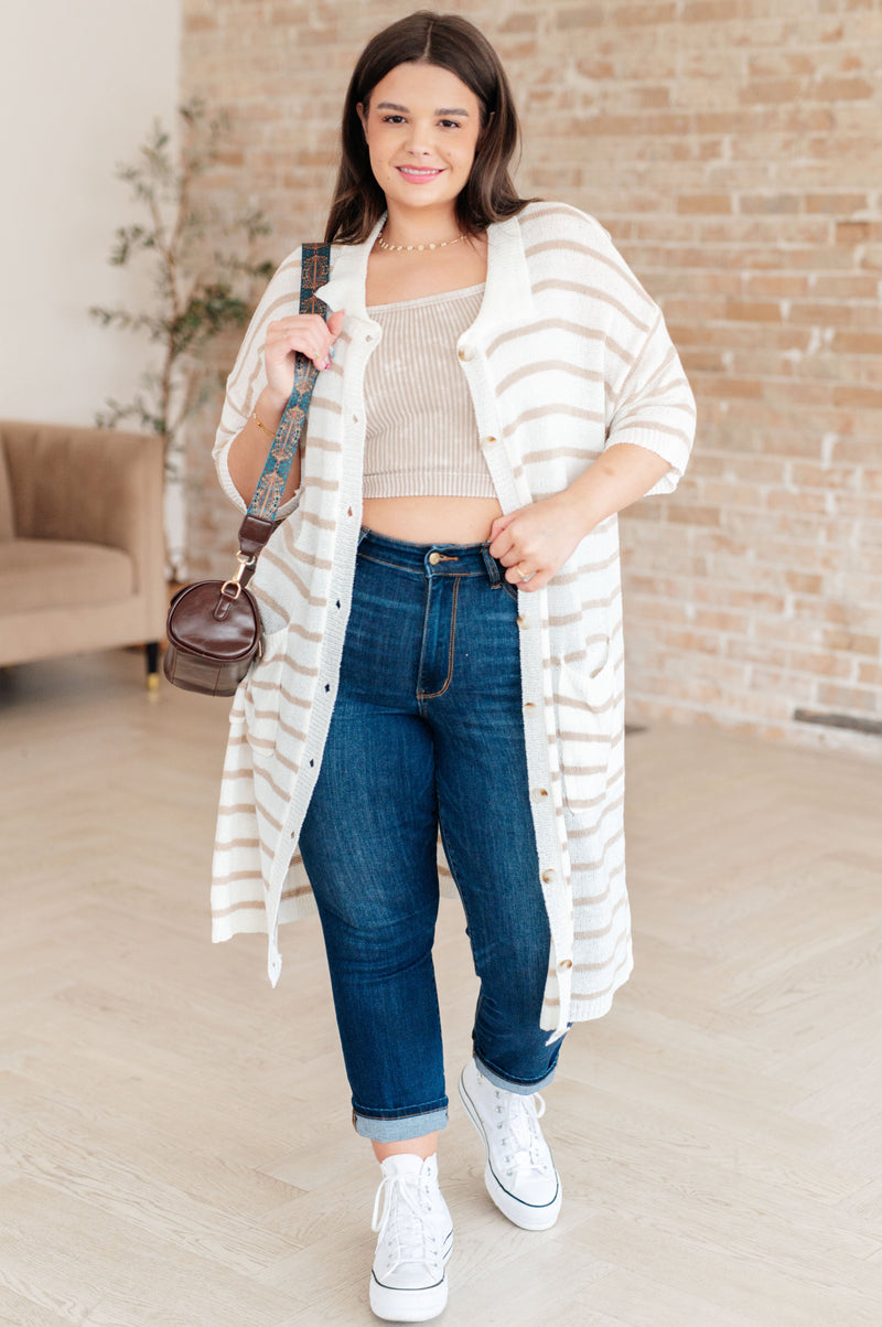 Hazel Blues® |  Easy Street Striped Dress