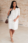 Hazel Blues® |  Easy Street Striped Dress