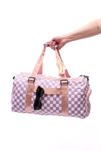 Hazel Blues® |  Elevate Travel Duffel in Pink