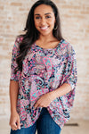 Hazel Blues® |  Essentially You Top in Pink Paisley