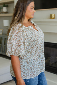 Hazel Blues® |  Fancy Me Floral Button Down