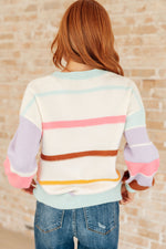 Hazel Blues® |  Flawless Features Striped Sweater