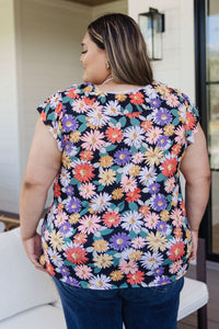 Hazel Blues® |  Flower Power Floral Top