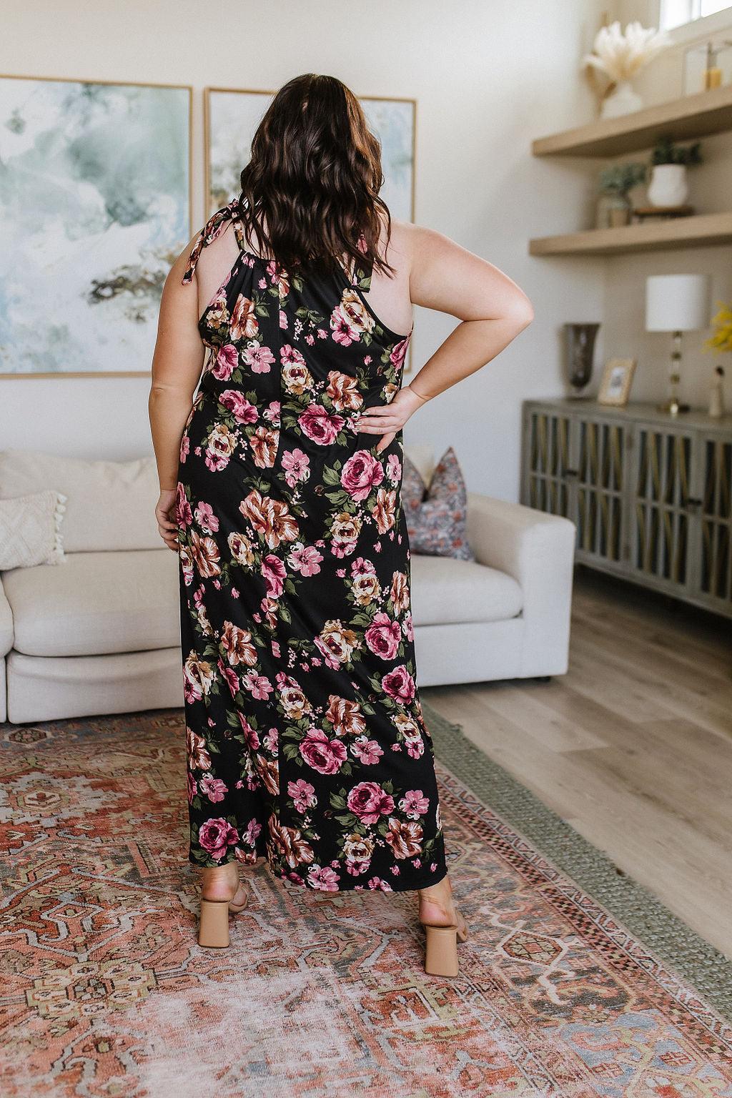 Hazel Blues® | Fortuitous in Floral Maxi Dress - Hazel Blues®