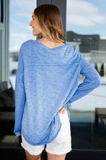 Hazel Blues® |  Gently Down the Stream Long Sleeve Top