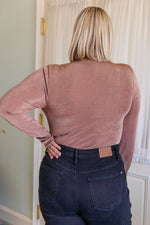 Hazel Blues® |  Wrapped in Bronze Bodysuit