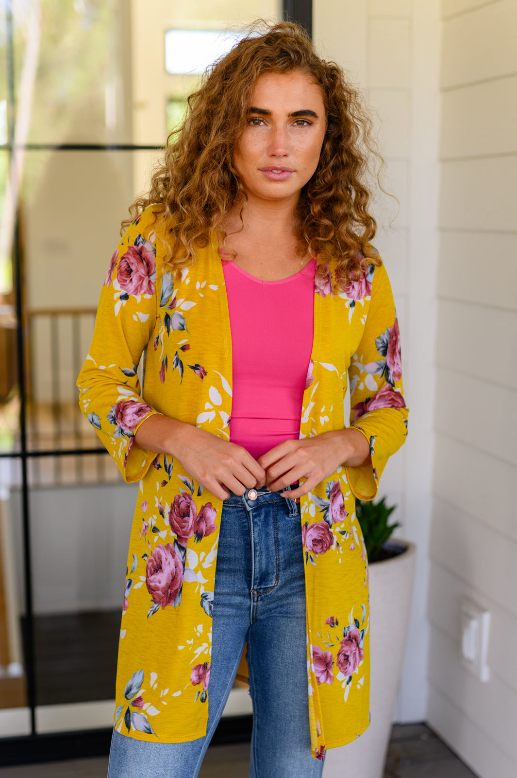 Hazel Blues® |  Grow As You Go Floral Cardigan