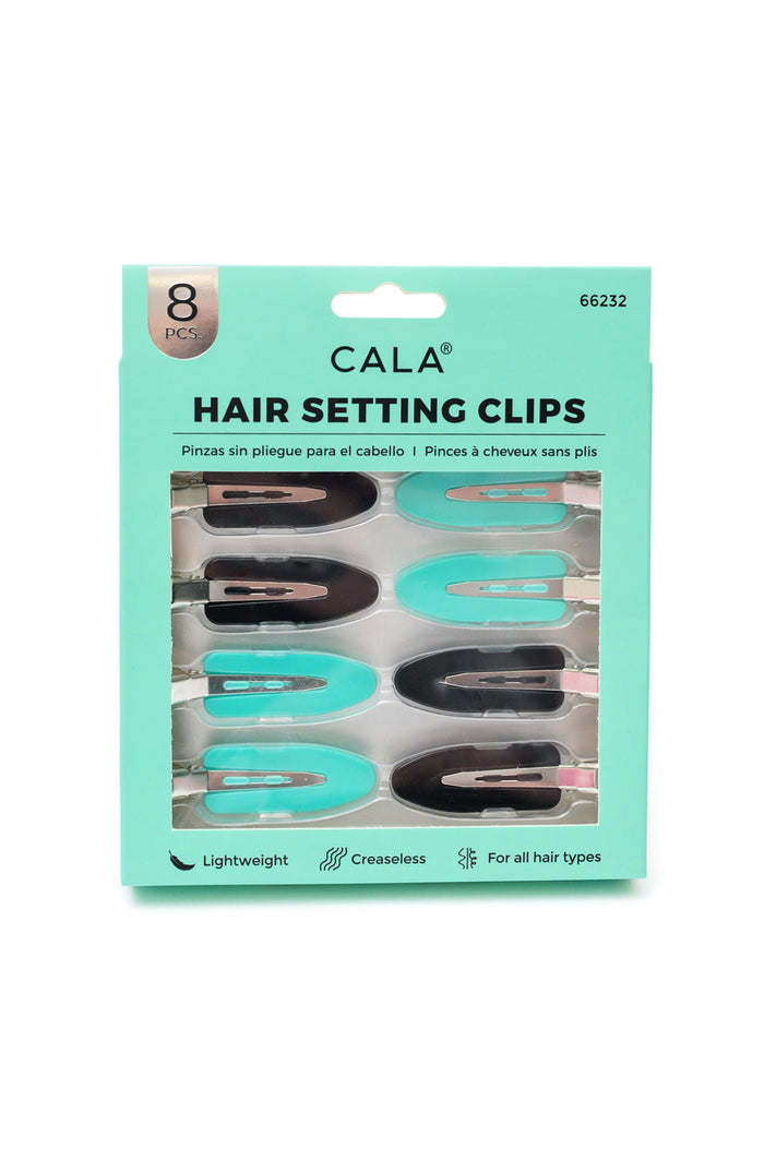 Hazel Blues® |  Hair Setting Clips in Teal