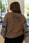 Hazel Blues® |  Here And There Leopard Print Hoodie