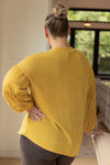 Hazel Blues® |  Honey Be Mine Balloon Sleeve Sweater