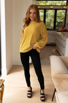 Hazel Blues® |  Honey Be Mine Balloon Sleeve Sweater