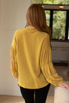 Hazel Blues® |  Honey Be Mine Balloon Sleeve Sweater