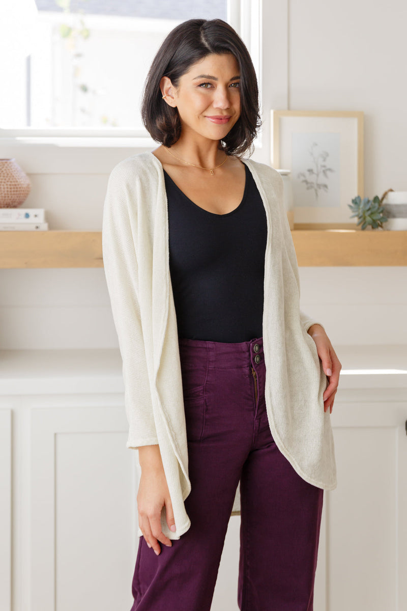 Hazel Blues® |  Petunia High Rise Wide Leg Jeans in Plum