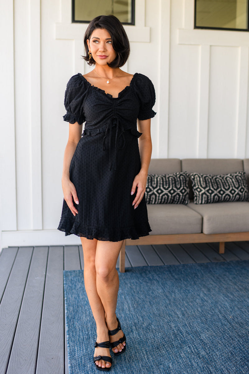 cocktail hour dress Trendy, Chic Women's Clothing Boutique Fore Collection Black Satin V-neck Midi Dress for Women, Size L Lane 201