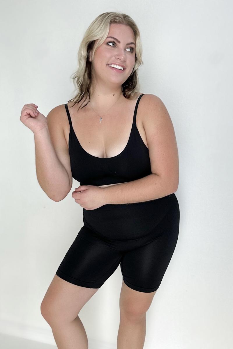 Hazel Blues® |  FawnFit Solid Butt Lift Tummy Control Shaping Bodysuit