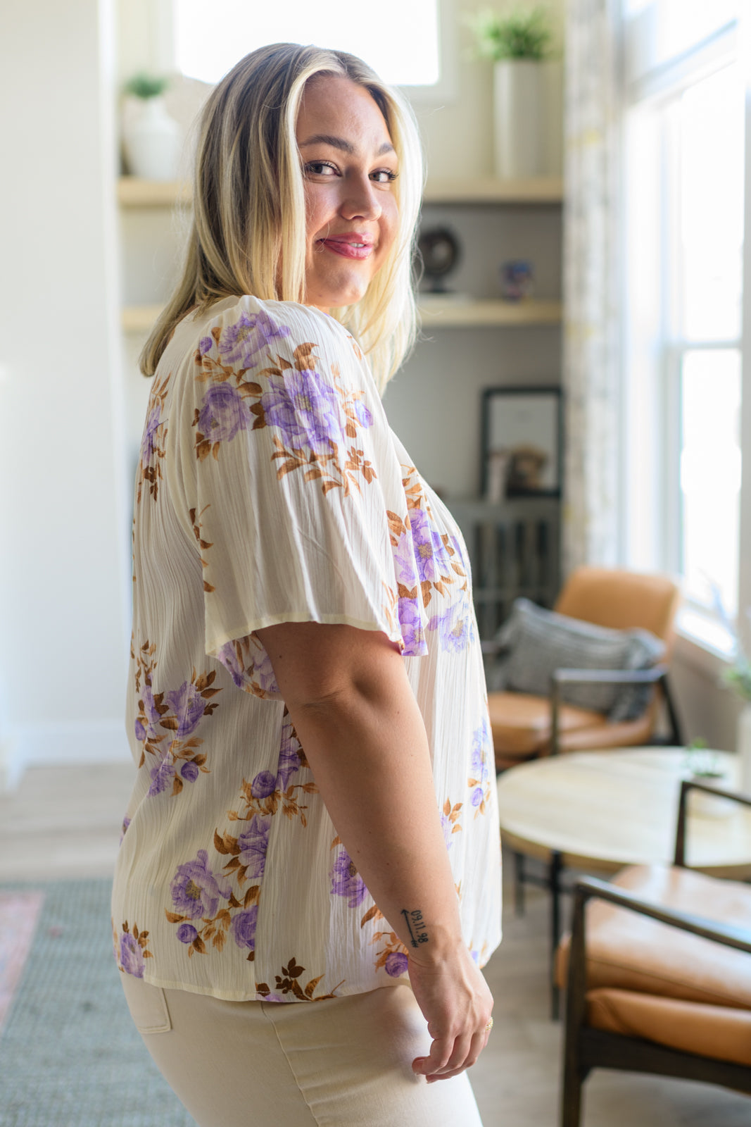 Hazel Blues® | Lavender Haze Blouse