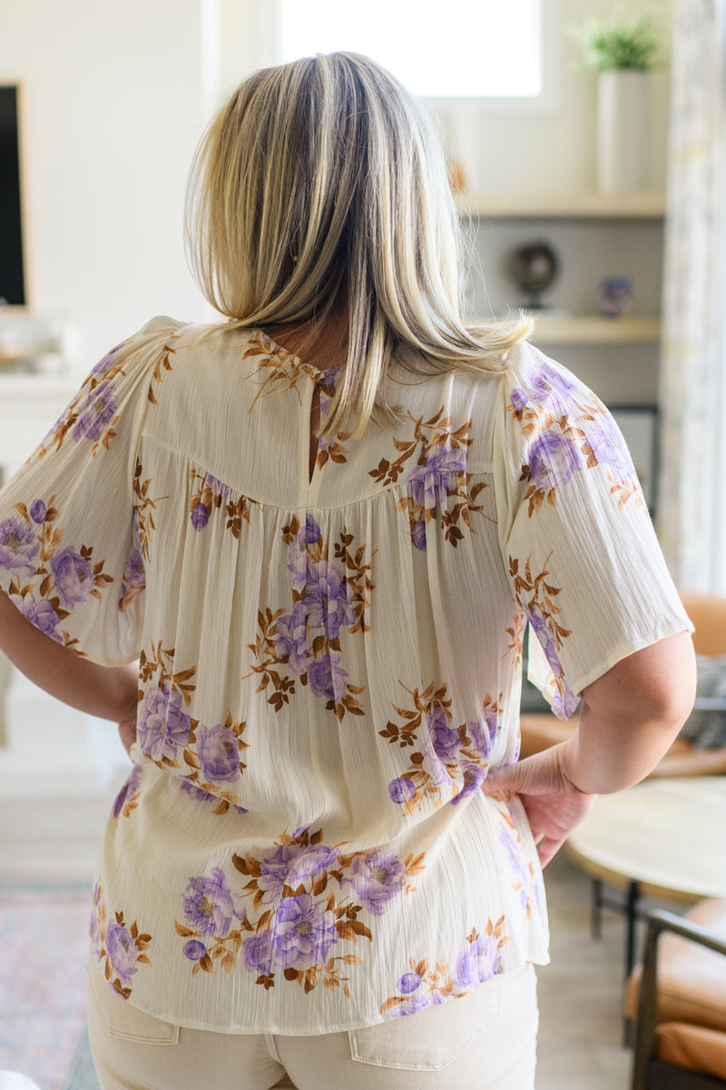 Hazel Blues® |  Lavender Haze Blouse