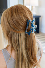 Hazel Blues® |  Life's A Party Confetti Claw Clip In Teal