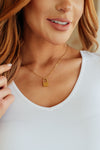 Hazel Blues® |  Lock it Up Lock Pendant Necklace