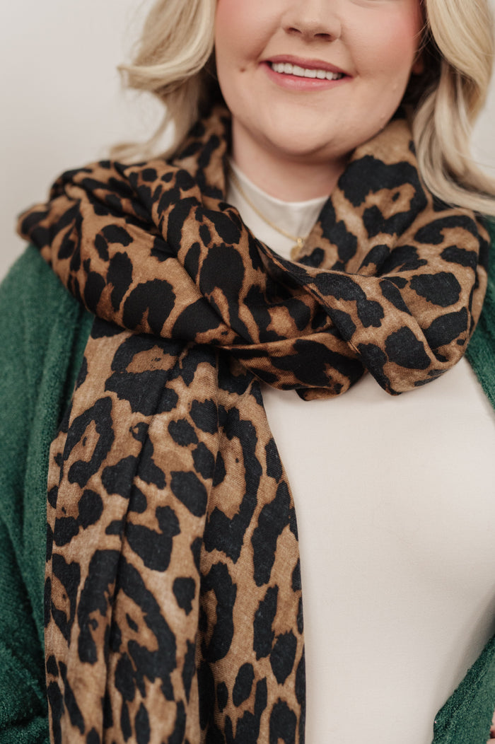 Hazel Blues® |  Lovely Leopard Scarf