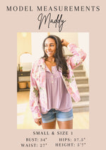 Hazel Blues® |  Impossible to Ignore Floral Blouse