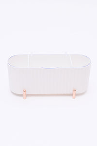 Hazel Blues® |  Mini Beauty Organizer in White