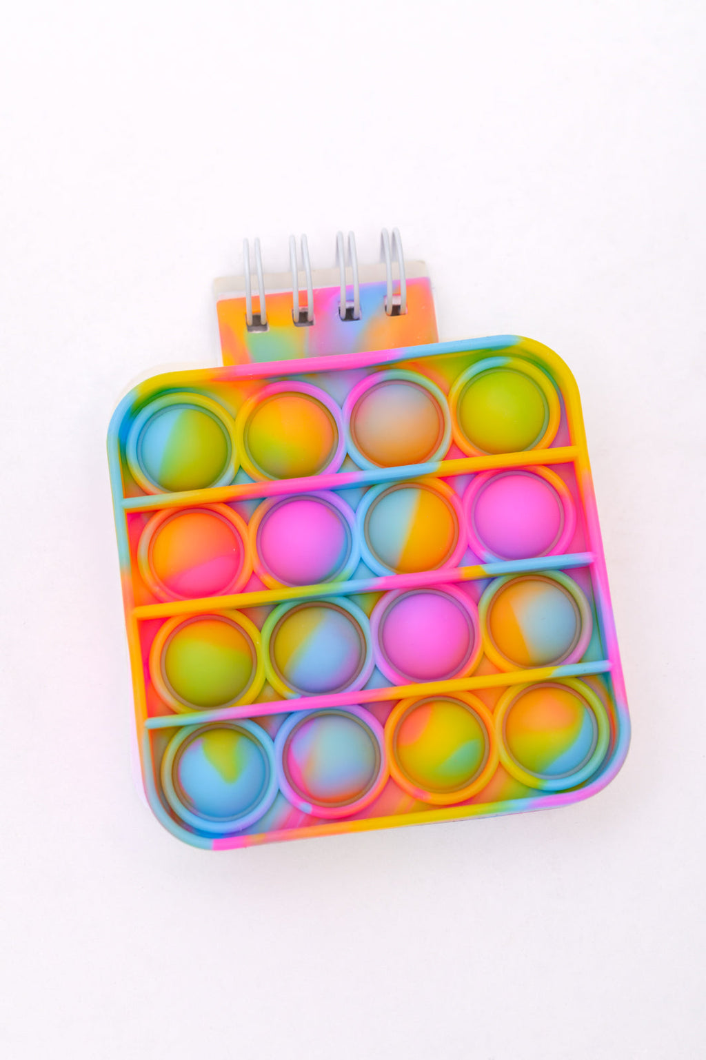 Hazel Blues® |  Mini Pop It Notebook in Rainbow