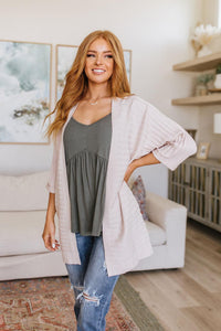 Hazel Blues® | Never Not Loving V-Neck Cami in Gray Green - Hazel Blues®