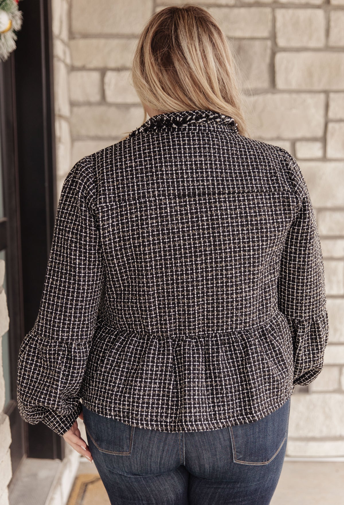 Hazel Blues® |  Number Five Tweed Jacket