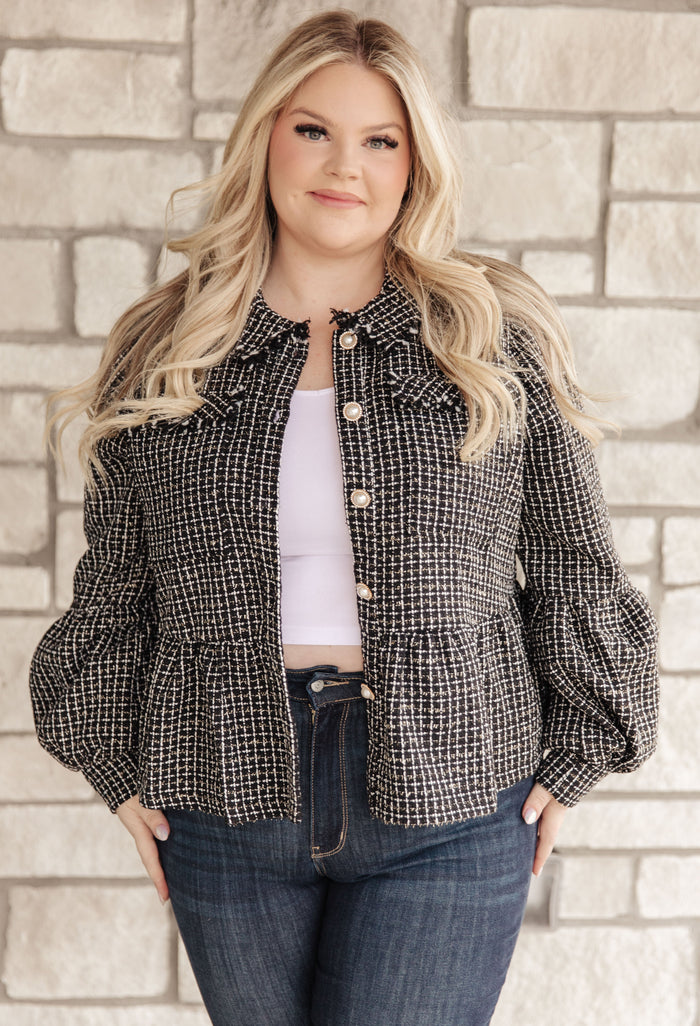 Hazel Blues® |  Number Five Tweed Jacket