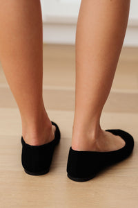 Hazel Blues® |  On Your Toes Ballet Flats in Black