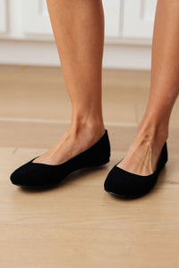 Hazel Blues® |  On Your Toes Ballet Flats in Black