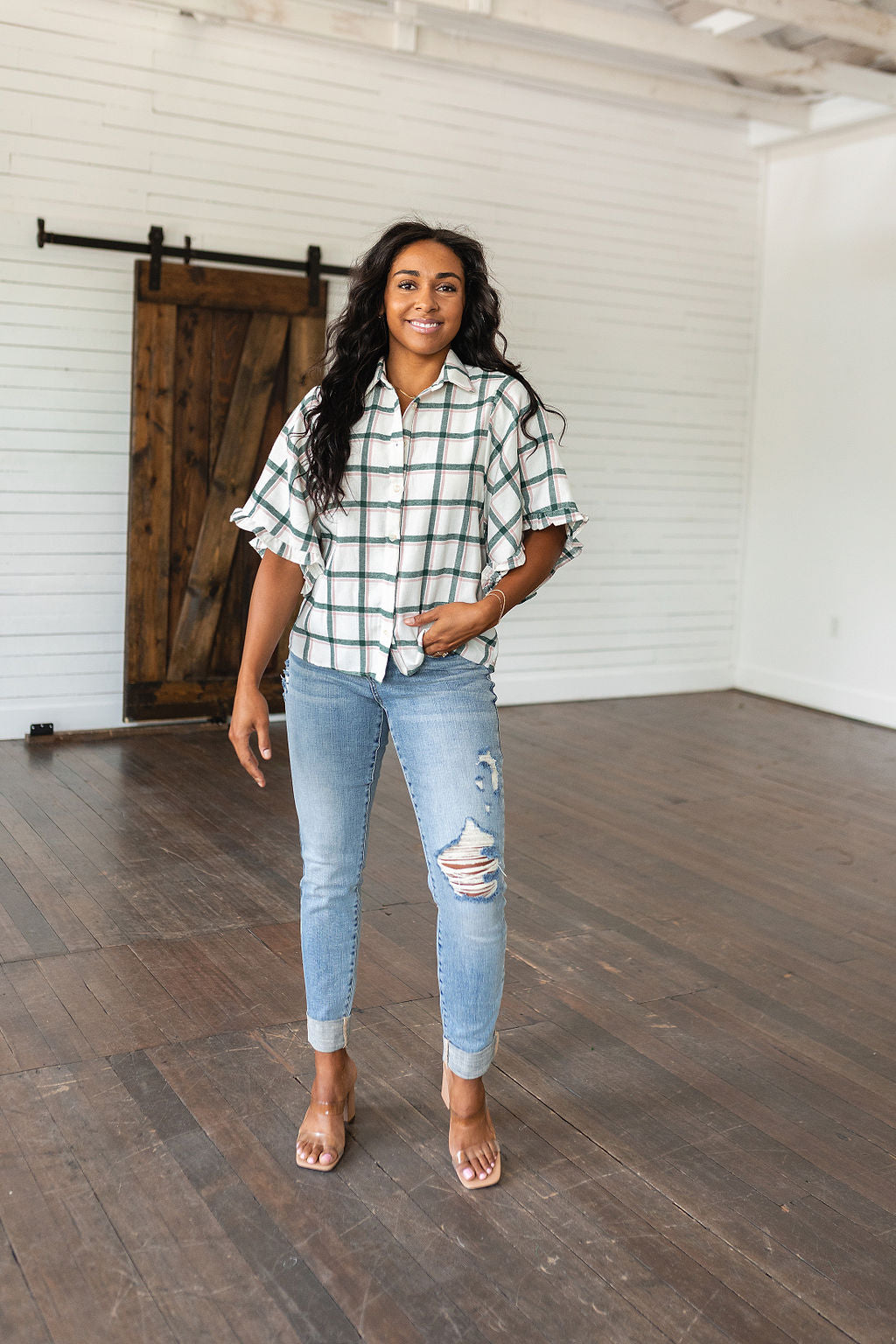 Hazel Blues® |  Perfect Picnic Plaid Top