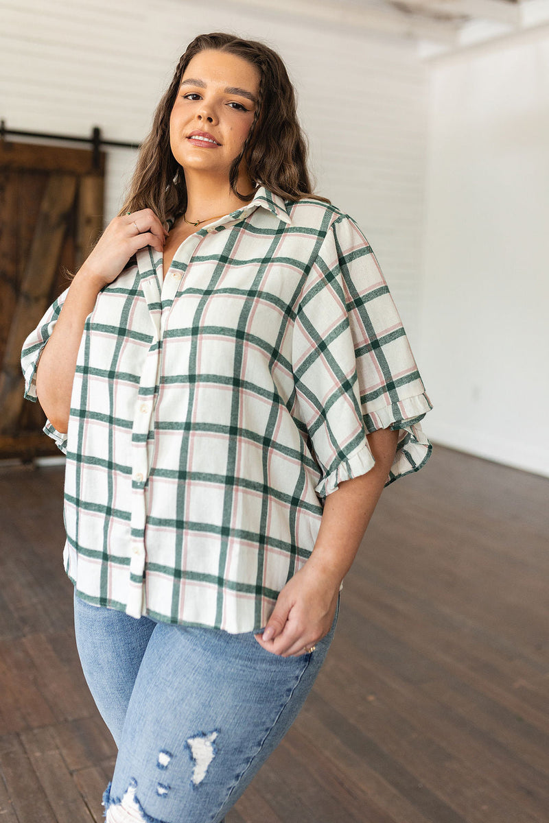 Hazel Blues® |  Perfect Picnic Plaid Top