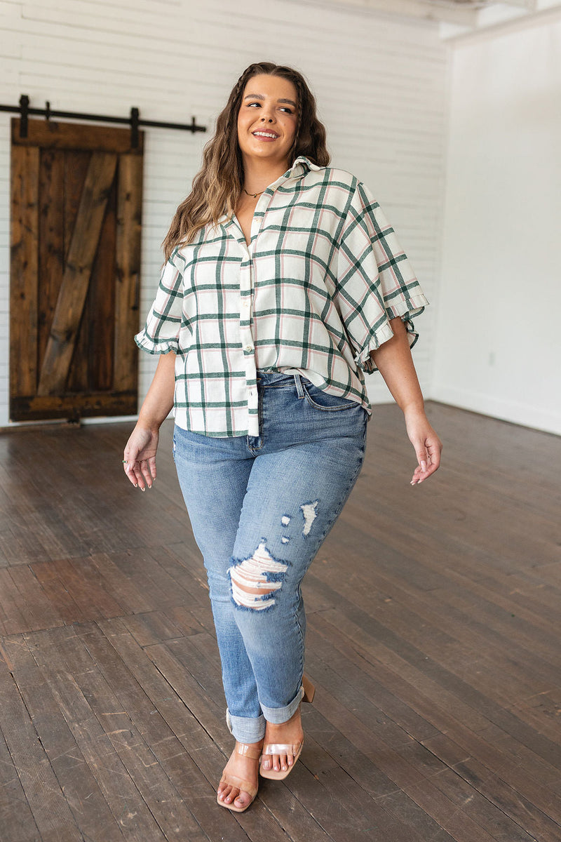 Hazel Blues® |  Perfect Picnic Plaid Top