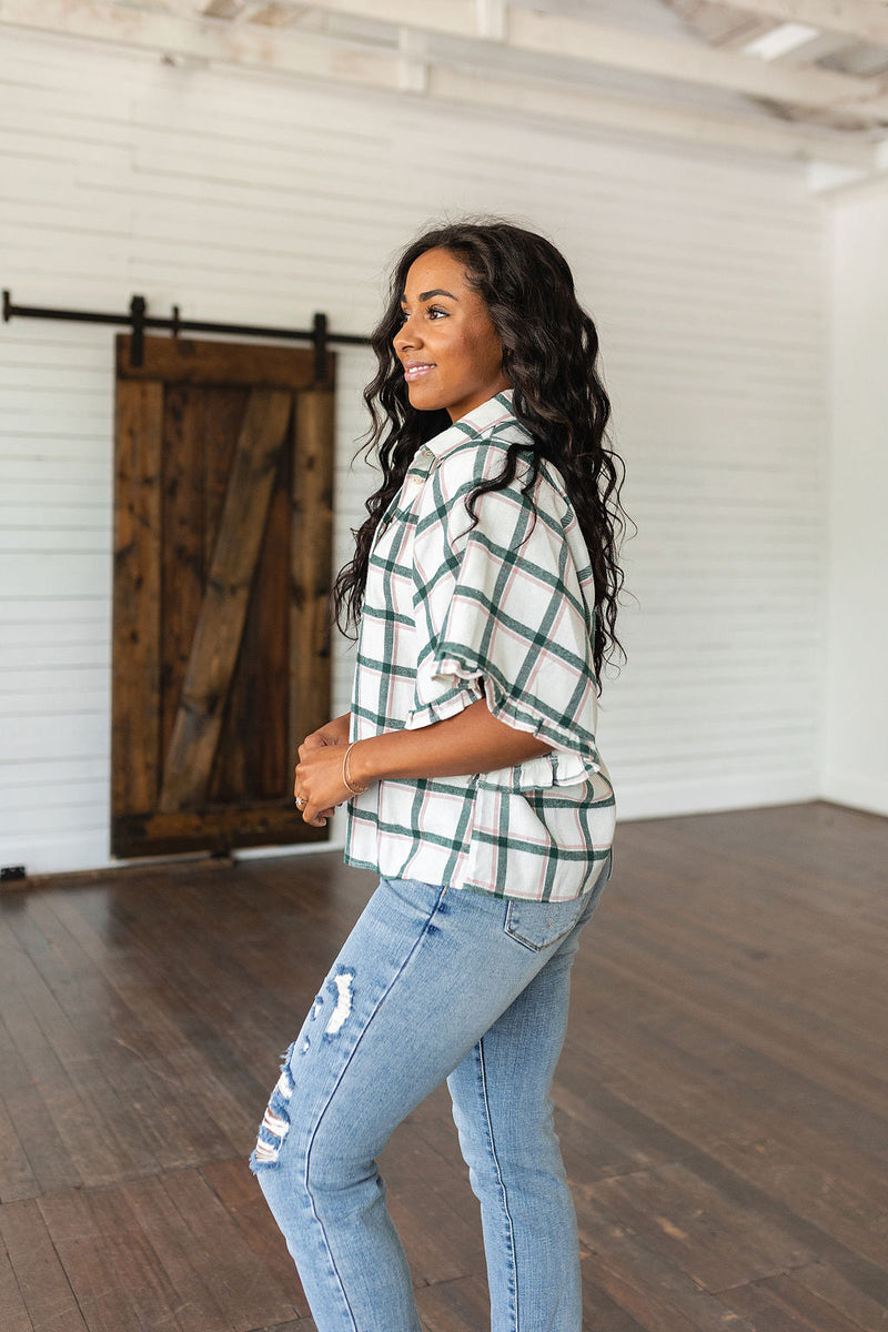 Hazel Blues® |  Perfect Picnic Plaid Top