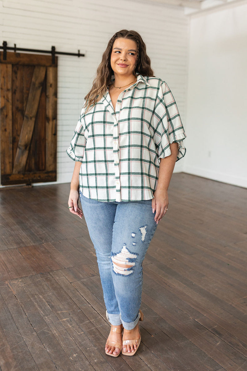 Hazel Blues® |  Perfect Picnic Plaid Top