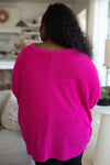 Hazel Blues® |  Pink Thoughts Chenille Blouse