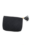 Hazel Blues® |  Quilted Travel Zip Pouch in Black