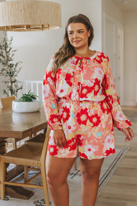 Hazel Blues® |  Rare Beauty Floral Romper