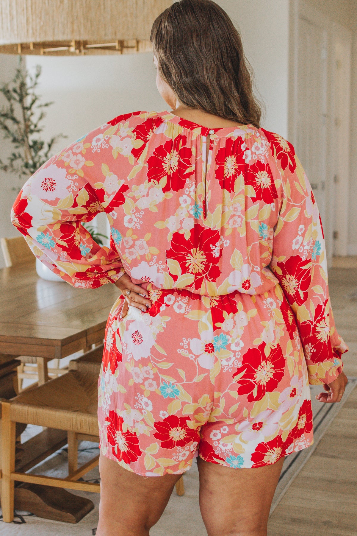 Hazel Blues® |  Rare Beauty Floral Romper