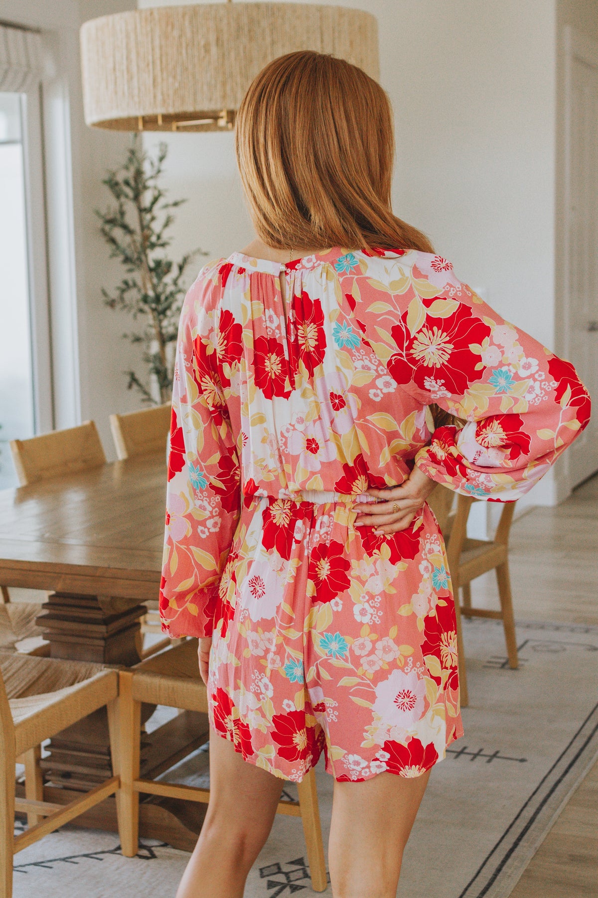 Hazel Blues® |  Rare Beauty Floral Romper