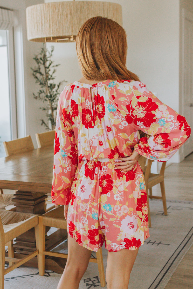 Hazel Blues® |  Rare Beauty Floral Romper